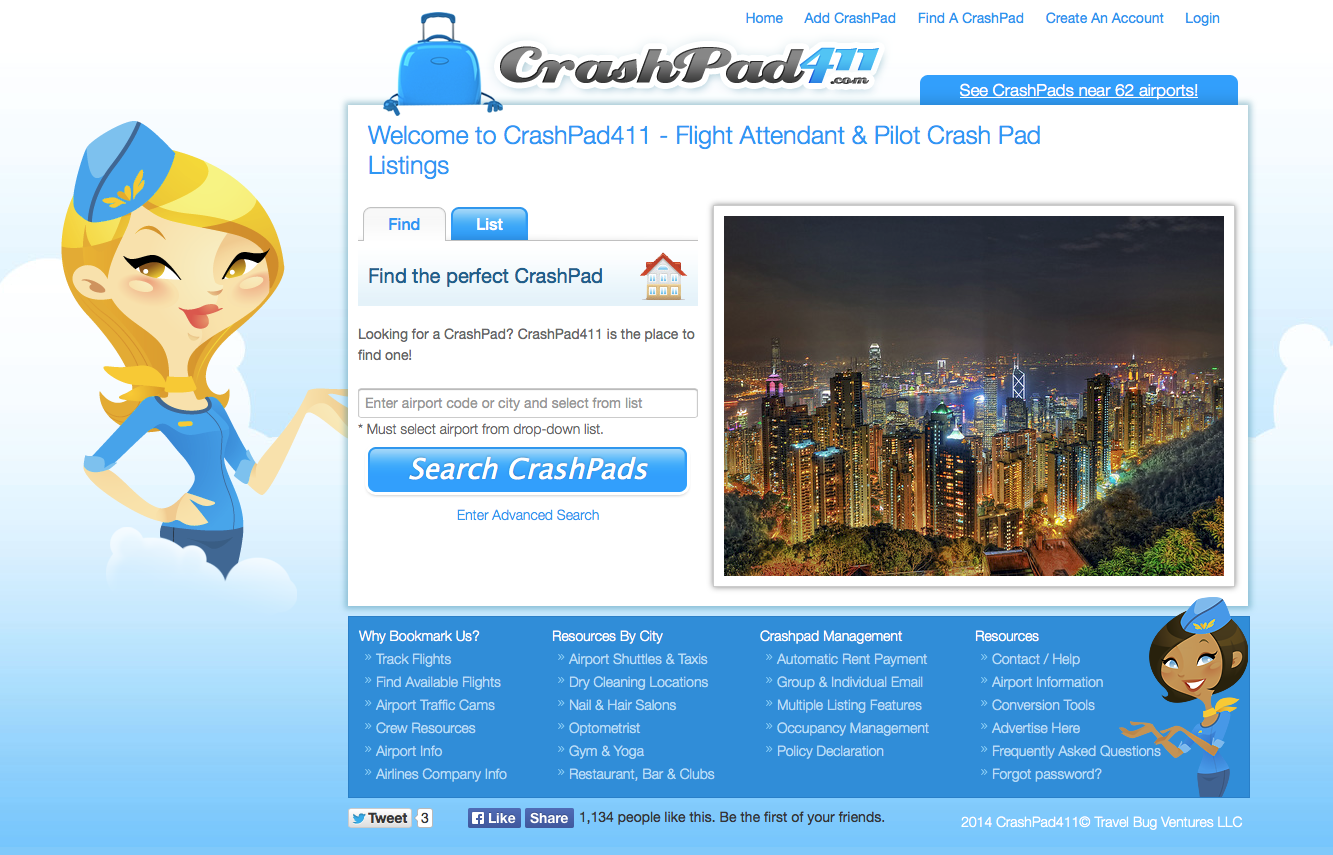 Crashpad411 Website Link